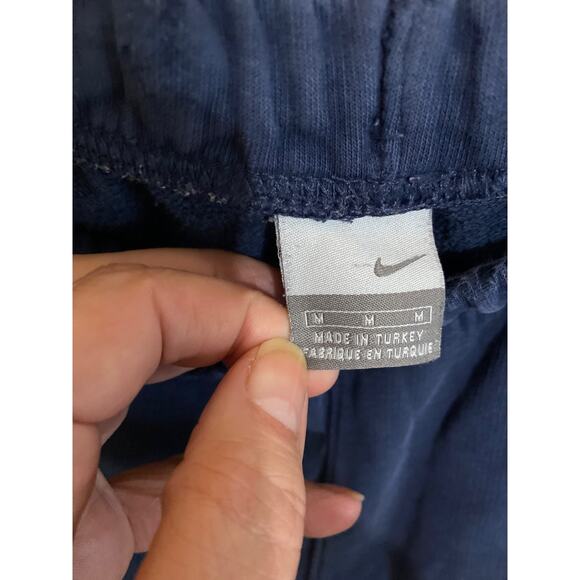 Nike Vintage 90's Blue Sweatpant Athletic Zipper Ankle Pockets - Picture 4 of 10